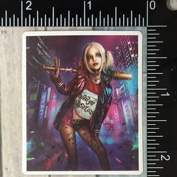 🌀10/$10🌀 The Joker Harley Quinn Reusable Waterproof Vinyl Sticker Decal - Picture 1 of 1